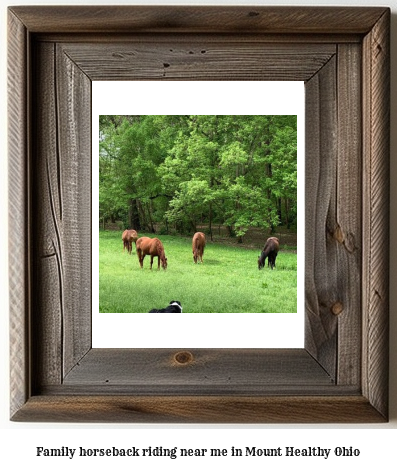 family horseback riding near me in Mount Healthy, Ohio